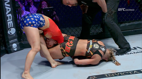 Video: Andrea Lee Submits Rachael Ostovich With Two ...